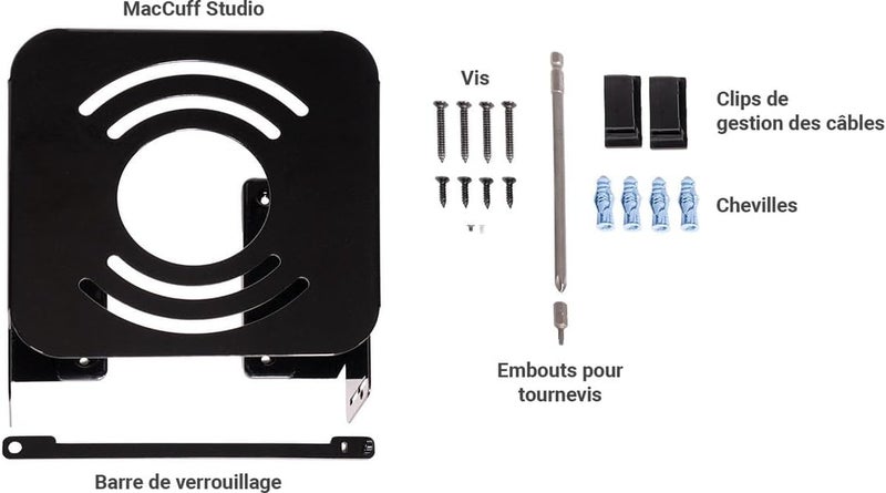 Sonnet MacCuff Studio / Steel Wall Mount / Under Desk Mount - Image 5